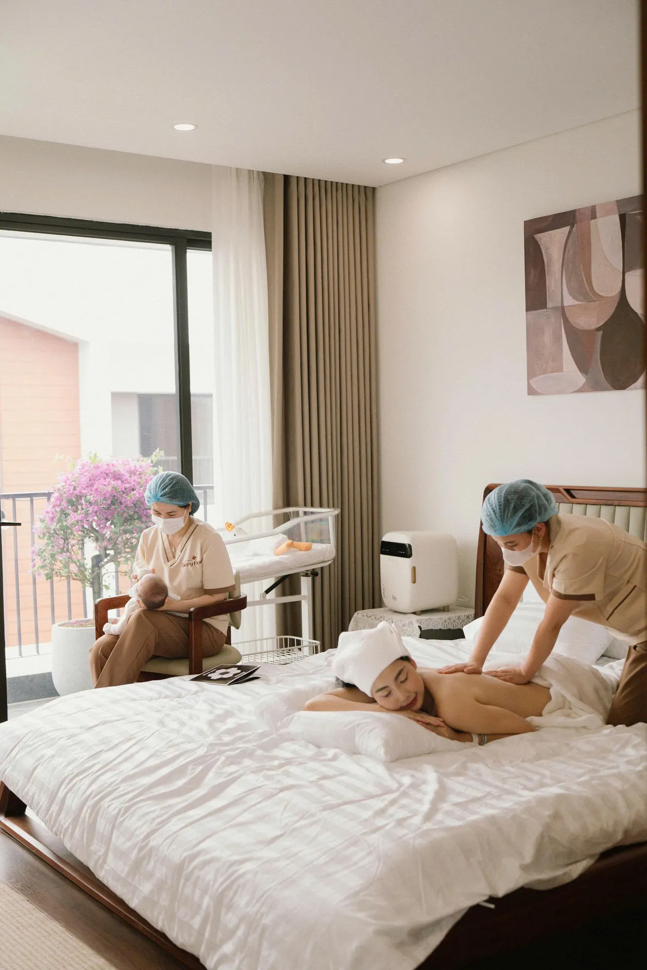 Dịch vụ chăm sóc sức khỏe mẹ sau sinh tại Bery Home