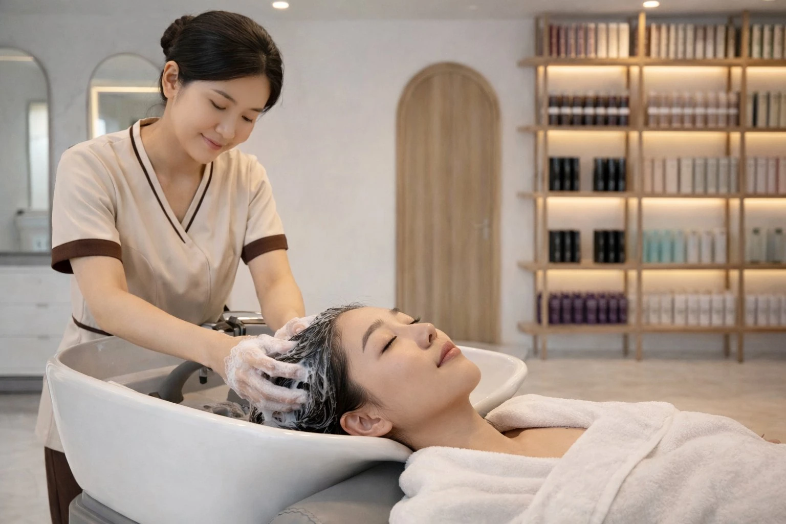 Gội đầu dưỡng sinh